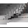 Mexen Velar L Duo плъзгащи се душ кабина врати 170 см, прозрачни, gun metal - 871-170-003-02-95