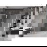 Mexen Velar L Duo плъзгащи се душ врати 170 cm, матирано, бяло - 871-170-003-32-20