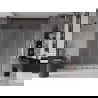 Mexen Velar L Duo плъзгащи се душ врати 170 см, матирано, четка ган сиво - 871-170-003-32-66