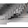 Mexen Velar L Duo плъзгащи се душ врати 170 cm, матирани, gun metal - 871-170-003-32-95