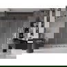 Mexen Velar L Duo плъзгащи се душ врати 170 cm, матирани, gun metal - 871-170-003-32-95