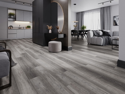 Mexen El Monte проба на винилови панели SPC 6,5 мм, подложка IXPE 1,5 мм, 4 V-фуга, дъб