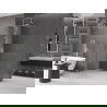 Mexen Velar плъзгаща се стена за душ кабина Walk-in 120 x 200 cm, прозрачна 8 mm, матиран никел - 871-120-000-03-97
