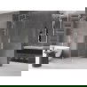 Mexen Velar плъзгаща стена за душ Walk-in 100 x 200 см, прозрачна 8 мм, четкан никел - 871-100-000-03-97