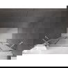 Mexen Velar Duo плъзгаща се врата за душ 150 см, графит, хром - 871-150-000-42-01