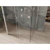 Mexen Omega душ кабина 3-стенна, плъзгаща се 100 x 80 см, прозрачен, хром - 825-100-080-01-00-3S