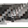 Mexen Velar Duo плъзгащи душ врати 140 см, графит, четкана мед - 871-140-000-42-65