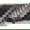 Mexen Velar Duo плъзгащи се душ врати 150 см, графит, четкано gun gray - 871-150-000-42-66