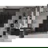 Mexen Velar Duo плъзгащи се душ врати 150 см, графит, четкано gun gray - 871-150-000-42-66