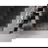 Mexen Velar Duo плъзгащи се душ врати 140 см, графит, gun metal - 871-140-000-42-95