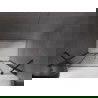 Mexen Velar Duo плъзгащи се душ врати 140 см, графит, gun metal - 871-140-000-42-95