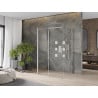 Mexen Omega душ кабина на 3 стени, плъзгаща се 120 x 90 см, прозрачна, хром - 825-120-090-01-00-3S