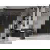 Mexen Velar L Duo плъзгаща се врата за душ 170 см, графитно, златно матирано - 871-170-003-42-55