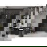 Mexen Velar L Duo плъзгаща се врата за душ 170 см, графитно, златно матирано - 871-170-003-42-55