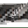 Mexen Velar L Duo плъзгащи се душ врати 180 см, графит, розово злато - 871-180-003-42-60
