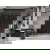 Mexen Velar L Duo плъзгащи се душ врати 170 см, графит, четкована мед - 871-170-003-42-65