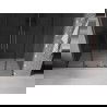 Mexen Velar L Duo плъзгащи се душ врати 170 см, графит, четка Gun Gray - 871-170-003-42-66