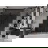 Mexen Velar L Duo плъзгащи се душ врати 180 см, графит, изчеткано gun gray - 871-180-003-42-66