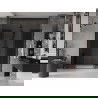 Mexen Velar L Duo плъзгащи се душ врати 180 см, графит, черни - 871-180-003-42-70