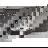 Mexen Velar L Duo плъзгаща се душ врата 150 см, прозрачна, бяла - 871-150-003-02-20