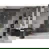 Mexen Velar L Duo плъзгаща се душ врата 160 cm, прозрачна, златна - 871-160-003-02-50