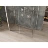 Mexen Omega душ кабина 3-стенна, плъзгаща се 140 x 80 см, прозрачна, хром - 825-140-080-01-00-3S