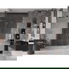 Mexen Velar L Duo плъзгащи душ врати 150 см, прозрачни, четкана мед - 871-150-003-02-65
