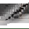Mexen Velar L Duo плъзгащи се душ врати 150 см, прозрачен, gun metal - 871-150-003-02-95