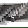 Mexen Velar L Duo плъзгаща се душ врата 160 см, прозрачна, тъмна метал - 871-160-003-02-95