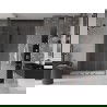 Mexen Velar L Duo плъзгащи се душ врати 150 см, прозрачен, gun metal - 871-150-003-02-95