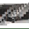Mexen Velar L Duo плъзгащи се душ врати 150 см, графит, четкан мед - 871-150-003-42-65