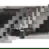 Mexen Velar L Duo плъзгащи се душ врати 140 см, графит, черно - 871-140-003-42-70