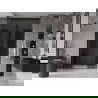 Mexen Velar L Duo плъзгащи се душ врати 140 см, графит, черно - 871-140-003-42-70
