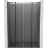 Mexen Velar L Duo плъзгащи се душ врати 150 см, графит, gun metal - 871-150-003-42-95