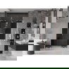 Mexen Velar L Duo плъзгащи се душ врати 150 см, графит, четкан никел - 871-150-003-42-97