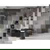 Mexen Velar L Duo плъзгащи се душ врати 150 см, матирано, златно четкано - 871-150-003-32-55