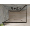 Mexen Omega плъзгаща душ кабина 110 x 90 см, прозрачна, черна - 825-110-090-70-00