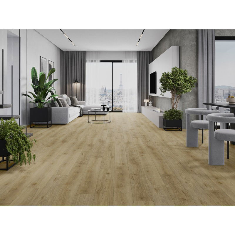 Mexen Charter Oak проба винилови панели 1240 x 182 mm SPC 6,5 mm, подложка IXPE 1,5 mm, 4 V-фуга,