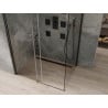 Mexen Omega душ кабина плъзгаща 120 x 90 см, прозрачна, черна - 825-120-090-70-00