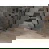 Mexen Omega душ кабина с плъзгаща се врата 120 x 100 см, прозрачна, черна - 825-120-100-70-00