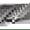 Mexen Velar L Duo плъзгаща се душ врата 150 см, матирана, бяла - 871-150-003-32-20