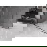 Mexen Velar плъзгаща се душ кабина Walk-in 130 x 200 cm, прозрачно стъкло 8 mm, gun metal - 871-130-000-03-95