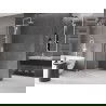 Mexen Velar L плъзгаща се душ кабина Walk-in 100 x 200 см, прозрачен 8 мм, бял - 871-100-003-03-20