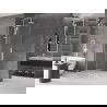 Mexen Velar L плъзгаща се душ кабина Walk-in 100 x 200 см, прозрачен 8 мм, бял - 871-100-003-03-20