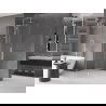 Mexen Velar L плъзгаща се душ стена Walk-in 90 x 200 см, прозрачна 8 мм, четкан никел - 871-090-003-03-97