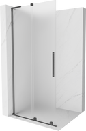 Mexen Velar L плъзгаща се душ преграда Walk-in 100 x 200 см, матирано 8 мм,