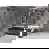 Mexen Velar L плъзгаща се душ стена Walk-in 90 x 200 cm, матирано 8 mm, четкан никел - 871-090-003-33-97