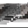 Mexen Velar L плъзгаща се душ стена Walk-in 100 x 200 cm, графит 8 mm, хром - 871-100-003-43-01