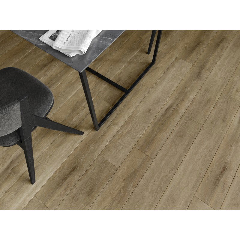 Mexen Clermont проба от винилови панели SPC 6,5 мм, подложка IXPE 1,5 мм, 4 V-Фуга, Дъб