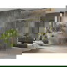 Mexen Omega плъзгаща се душ кабина 130 x 70 cm, прозрачна, златна - 825-130-070-50-00